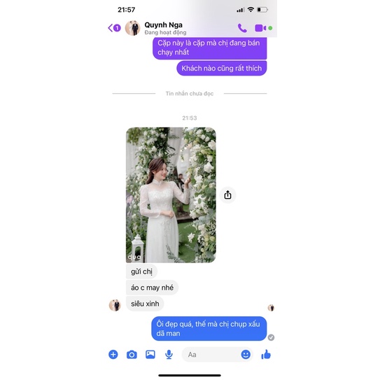 Áo dài cặp  cao cấp