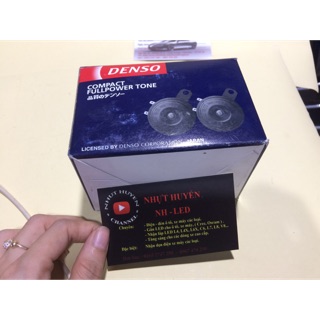 Cặp còi dĩa denso chính hãng  - Giá 1 cặp - H2LED