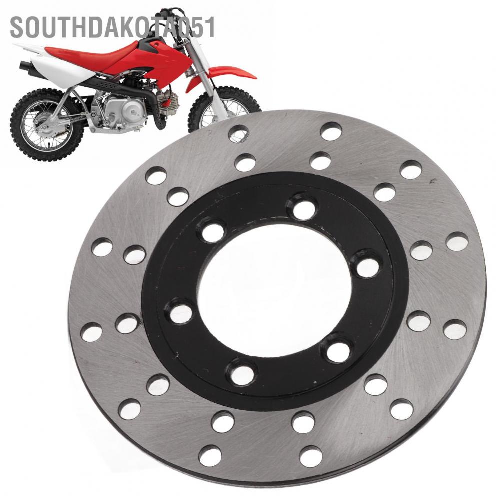 Southdakota051 130mm Front Brake Caliper Disc Rotor Metal Alloy Wearproof for 125cc 150cc Quad Dirt Bike ATV
