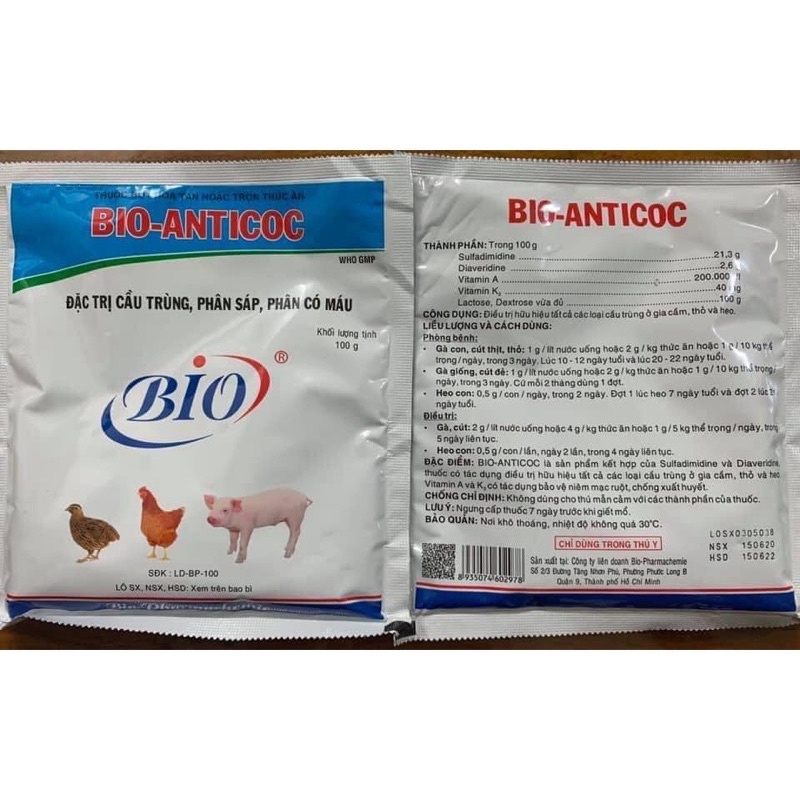 BIO ANTICOC 100G