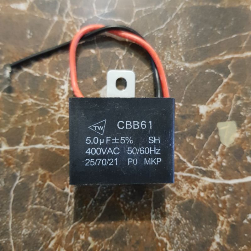 Tụ điện quạt 5uF (400VAC)