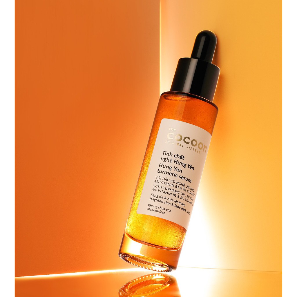 Tinh Chất Nghệ Hưng Yên / Turmeric Serum Thuần Chay Cocoon 30ml