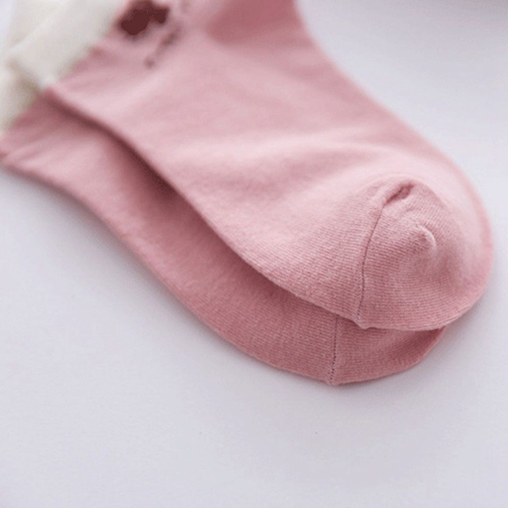 Vớ cotton họa tiết mèo hoạt hình cho nữ