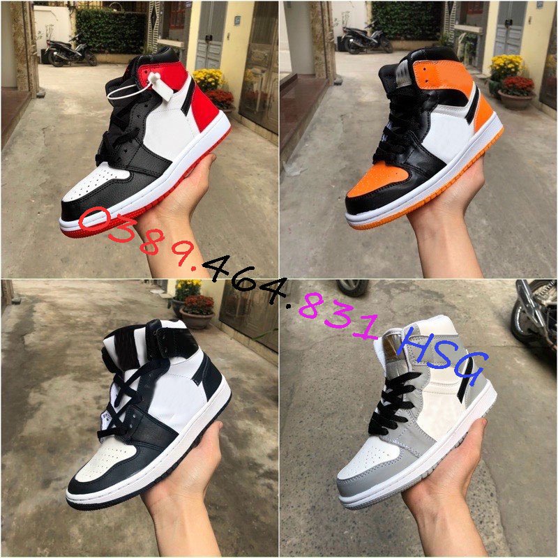 [FreeShip] [FULL BOX+ BILL] giày thể thao sneaker JD1 cổ cao nam nữ