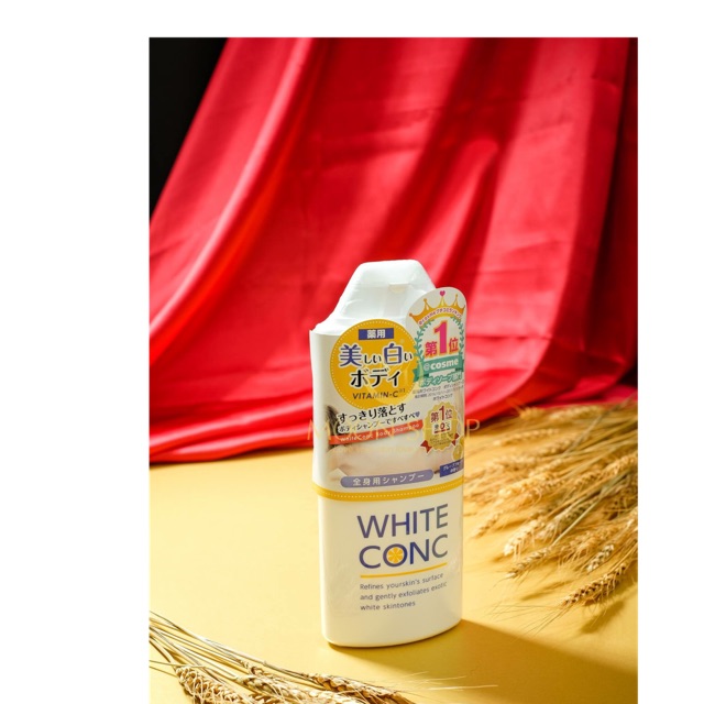 SỮA TẮM TRẮNG DA HẰNG NGÀY WHITE CONC BODY SHAMPOO NHẬT BẢN