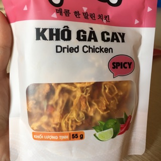 KHÔ GÀ CAY