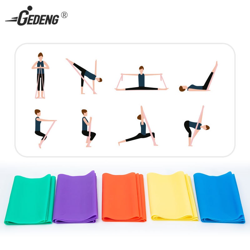 Dây cao su đàn hồi kháng lực bản thun tập gym yoga pilates thể lực 1.5 Thera band