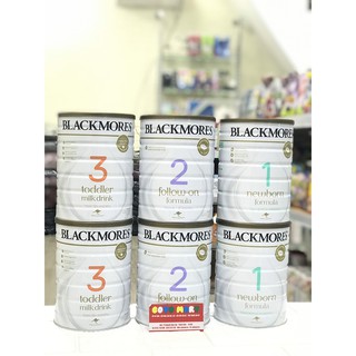 Sữa BLACKMORE 900gr đủ 3 số 1,2,3 ÚC DATE MỚI