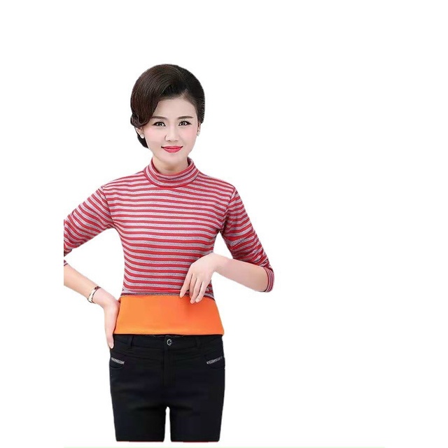 PVN36994 Áo giữ nhiệt nữ trung niên lót lông T2 . . . . . .
