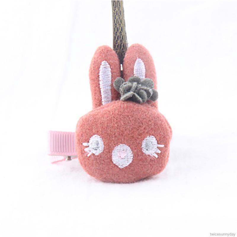 Kẹp tóc tai thỏ dễ thương cho bé gái