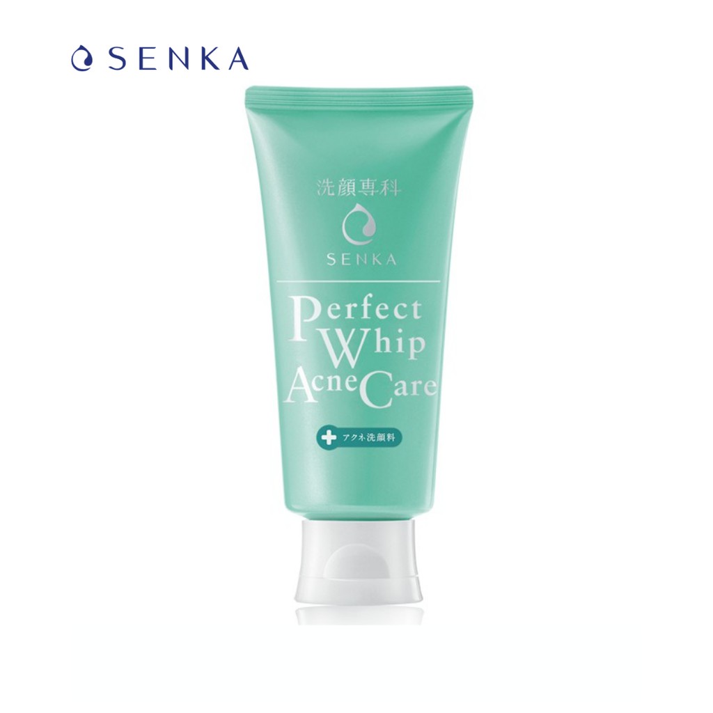 Combo Sữa Rửa Mặt Dành Cho Da Mụn Senka Perfect Whip Acne Care 100g và Khăn Giấy Tẩy Trang 10 Miếng | BigBuy360 - bigbuy360.vn