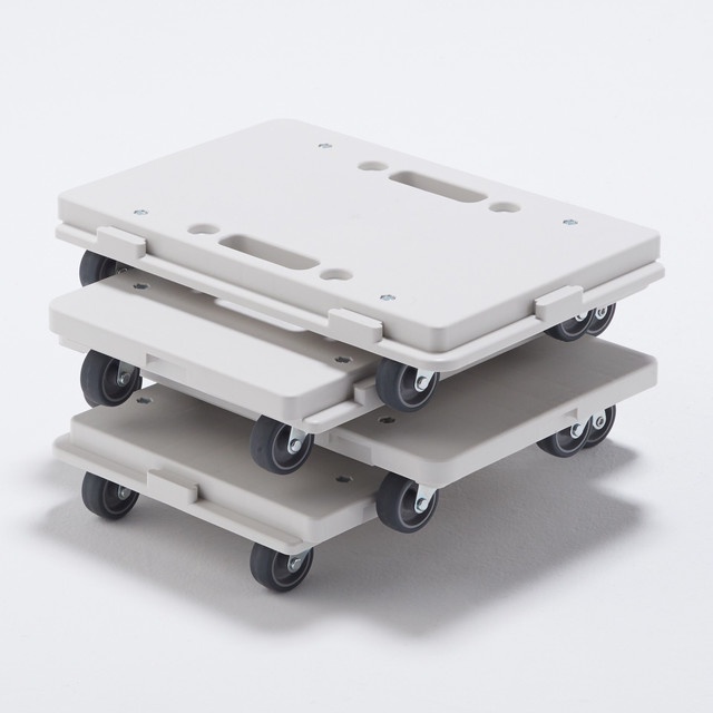 Muji Pallet Có Bánh Xe