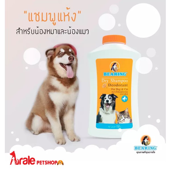 PHẤN TẮM KHÔ BEARING DÀNH CHO CHÓ MÈO