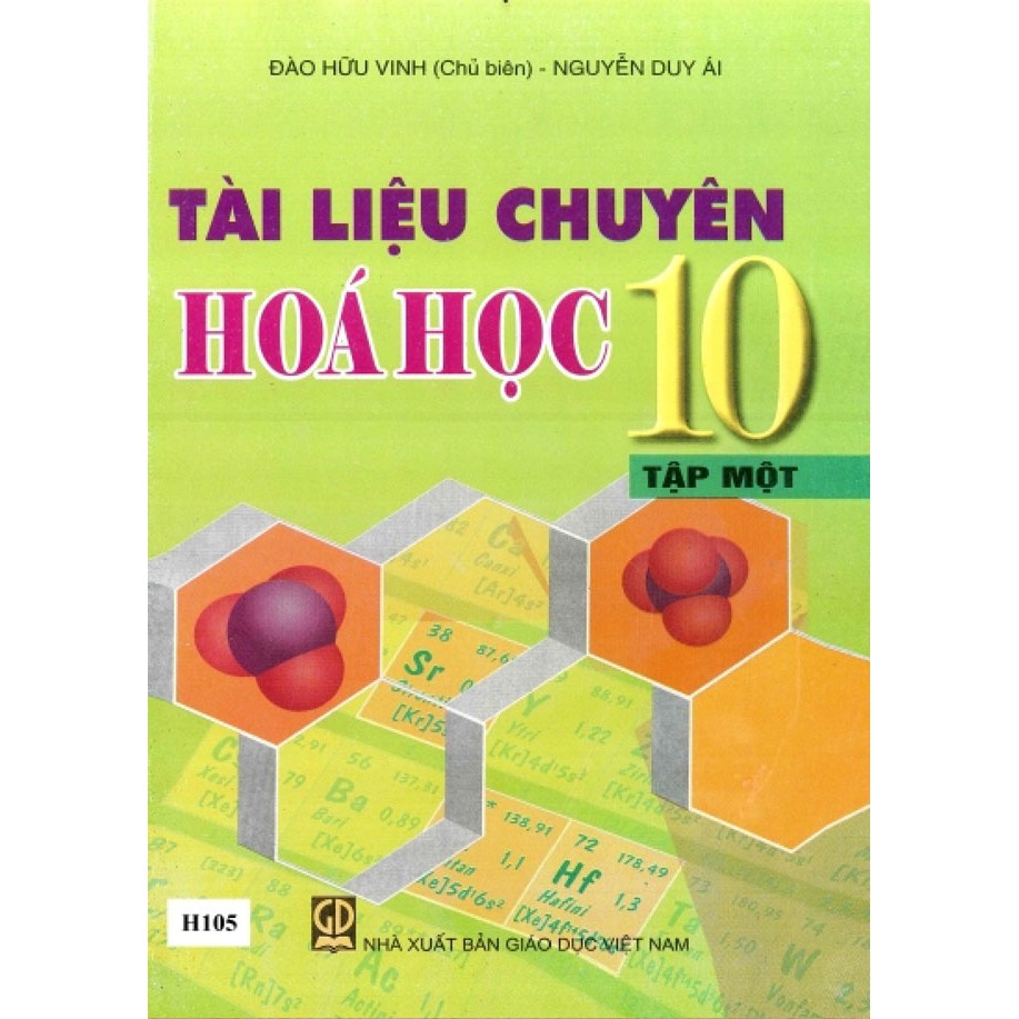 Sách - Tài Liệu Chuyên Hóa học 10 - Tập Một