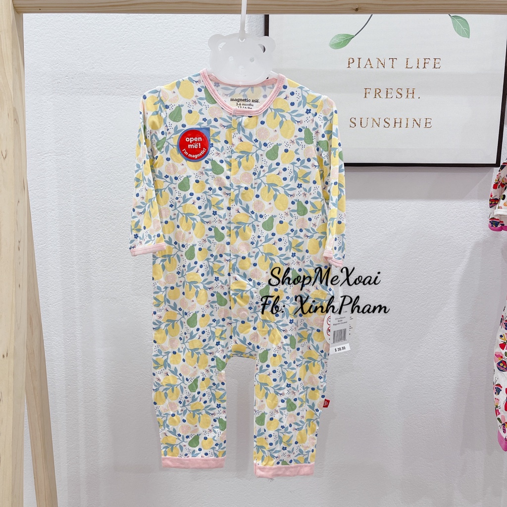 [Chọn mẫu 3][Size 6M] Bodysleep cotton cho bé trai, bé gái hàng xuất dư link 3