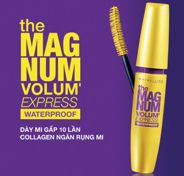 🌹 Mascara Maybelline Magnum Volum Express 9,2ml