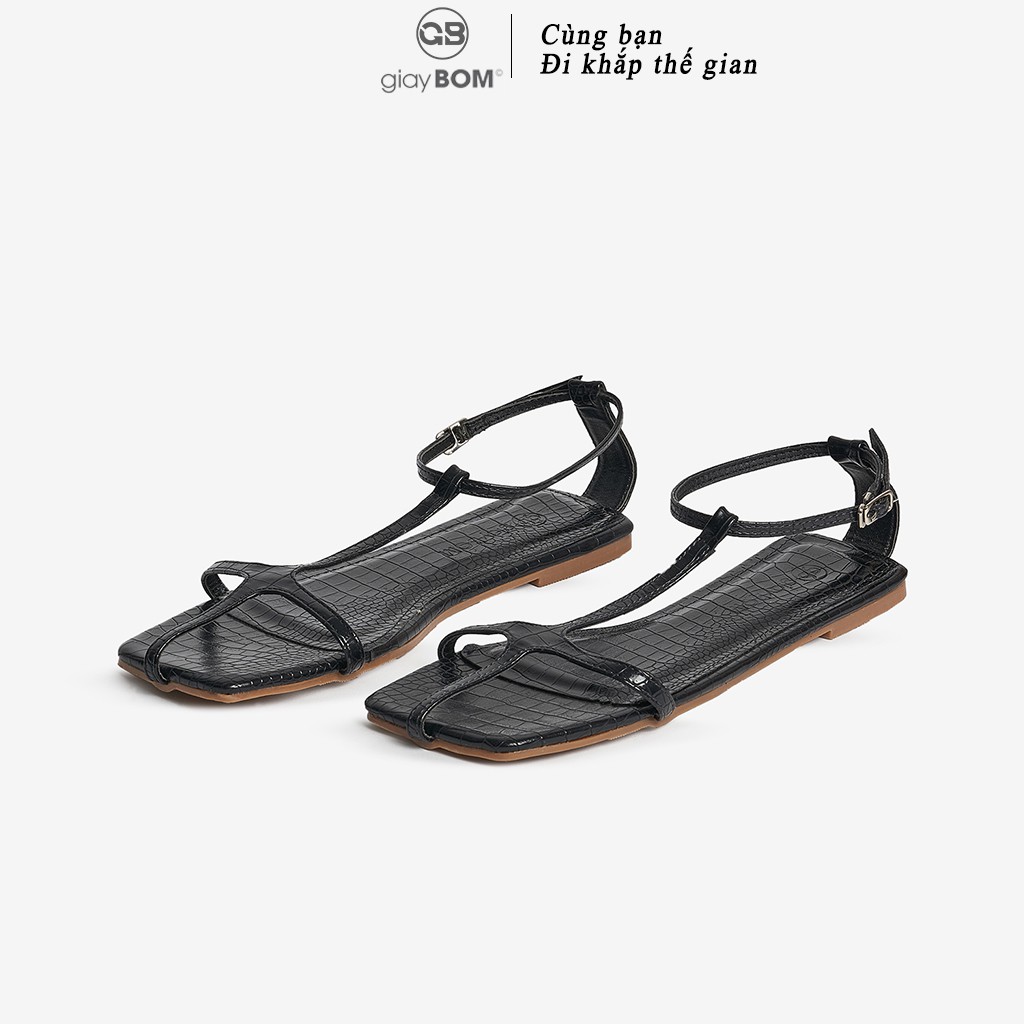 Sandal nữ giayBOM dây mảnh thời trang GB00017