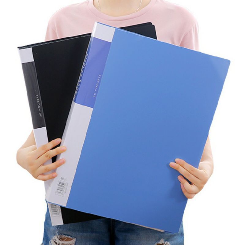 Tập file album bảo quản Sổ lưu tranh giấy bảng v sổ binder đựng poster khổ A3  kích cỡ sổ 32x43cm