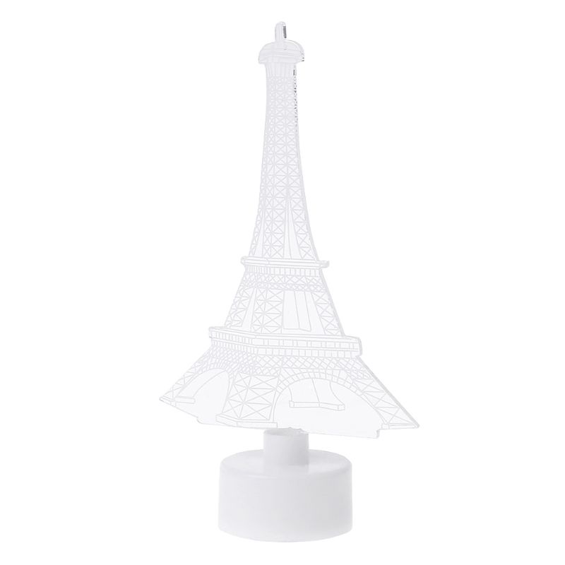 Đèn LED Ban Đêm Hình Ông Già Noel 3D Thay Đổi Màu Sắc