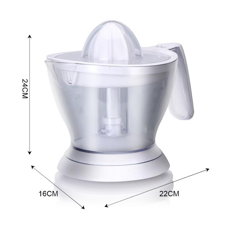Máy Vắt Cam Bằng Điện Mini Cao Cấp HAEGER HG-617 1.5L Công Xuất 40w