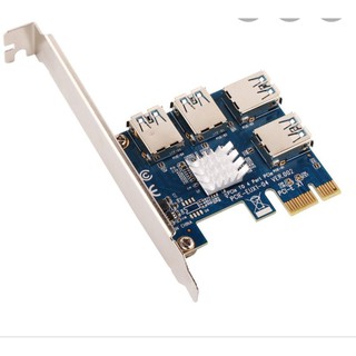 Card 1 to 4 pci