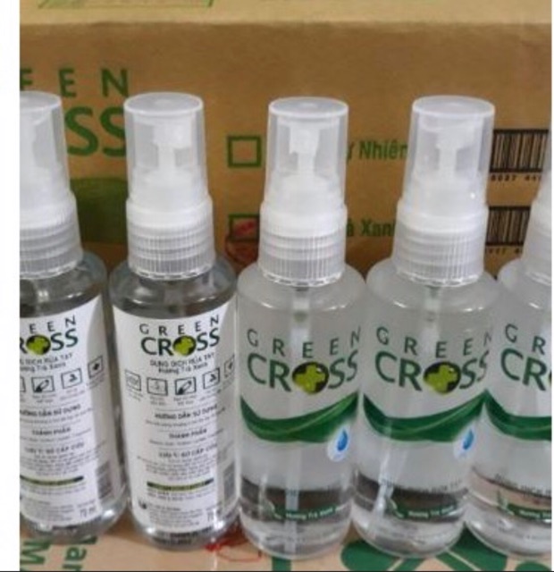 Chai xịt Green Cross 70ml Hương tự nhiên