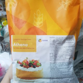 Bột trộn sẵn bánh bông lan Farina Athena 1kg