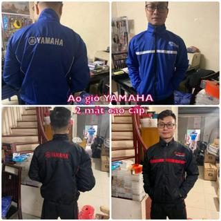 {Khuyến Mãi}. Áo gió Yamaha 2 mặt xanh đen cao cấp
