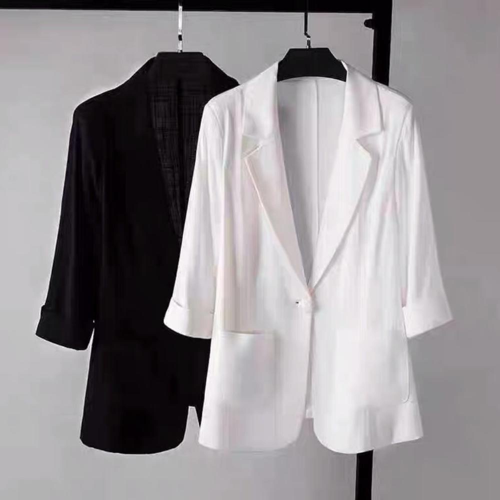 Áo vest , áo blazer nữ [video+ ảnh thật] vải xước độc đáo , mát đẹp thời trang