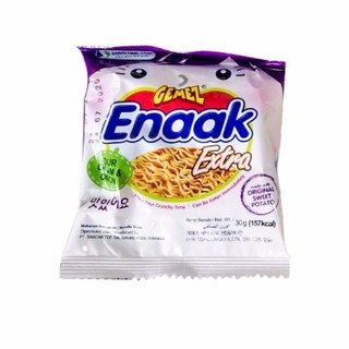 Enaak Snack vị kem hành tây _ 24gói/(30gr) tím