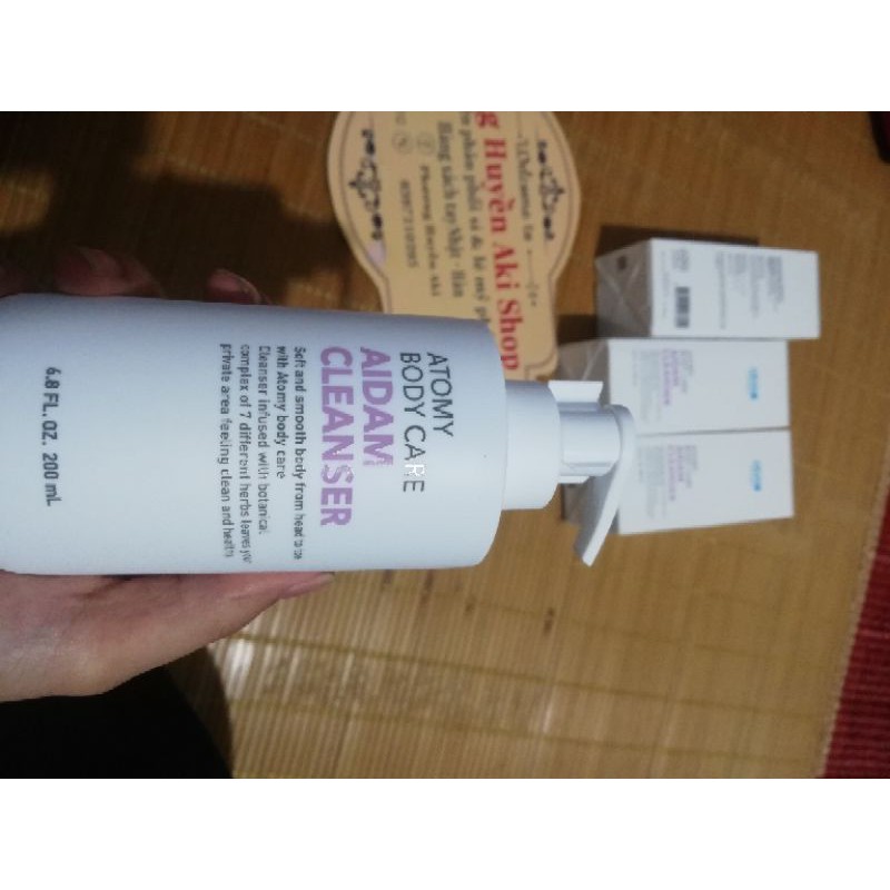 DUNG DỊCH VỆ SINH THẢO MỘC
ATOMY BODY CARE AIDAM CLEANSER