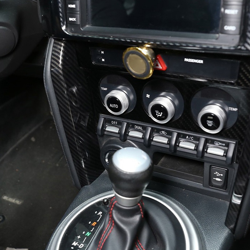 Miếng Dán Trang Trí Bảng Điều Khiển Trung Tâm Dành Cho Ô Tô Toyota 86 Subaru BRZ 2012-2020