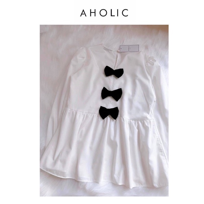 Áo babydoll nơ sauFreeshipkèm ảnh thật video