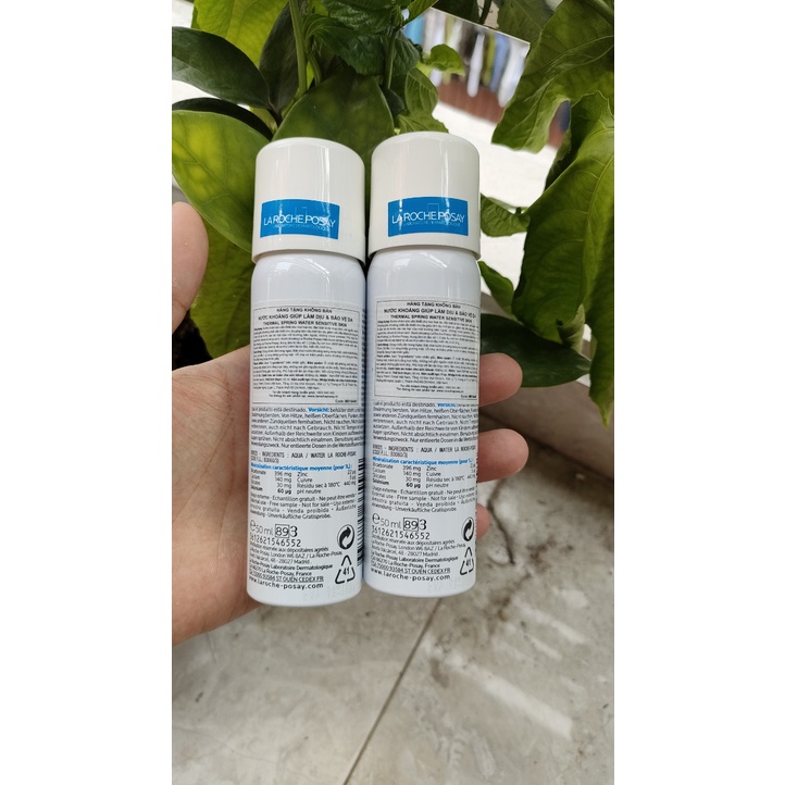 Xịt khoáng La Roche Posay Thermal Spring Water,Nước Xịt Khoáng Làm Sạch Và Làm Dịu Cho Da Nhạy Cảm size 50ml