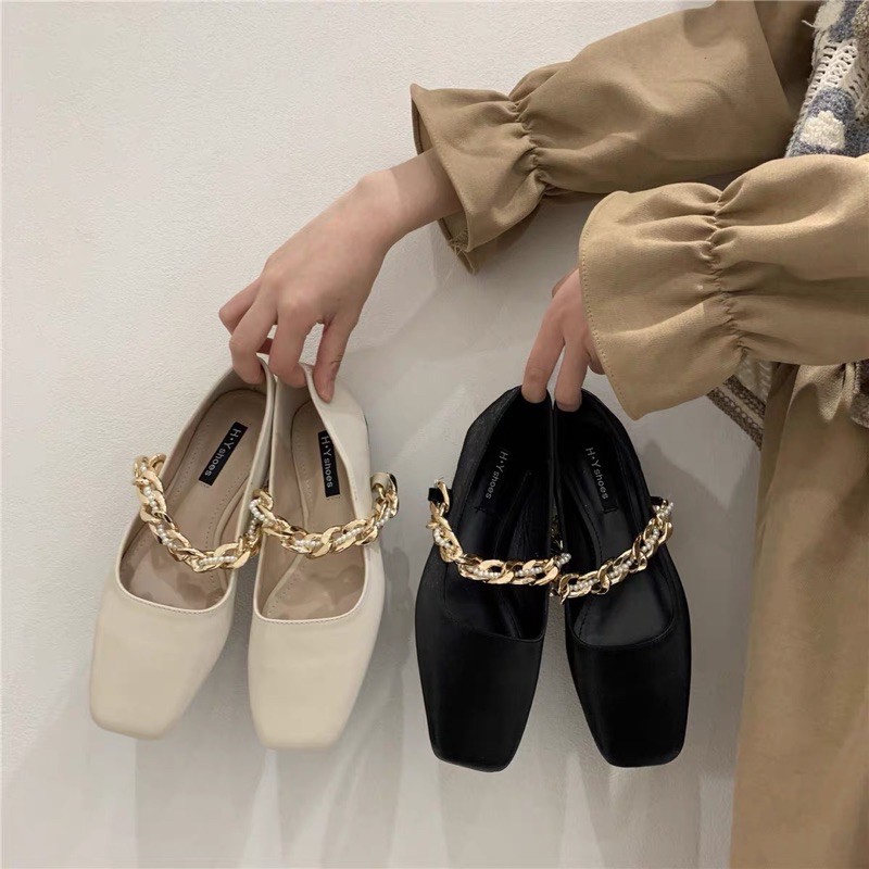 GIÀY BÚP BÊ BỆT CÓ QUAI