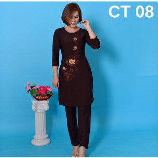 áo dài cách tân đi chùa