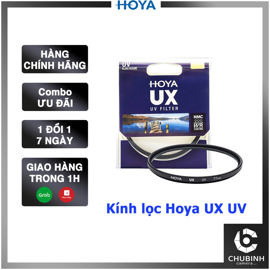 Kính lọc HOYA UX UV | Filter HOYA UX UV | Chính Hãng (39mm 40.5mm 49mm 52mm 55mm 58mm 62mm 67mm 72mm 77mm 82mm 86mm)