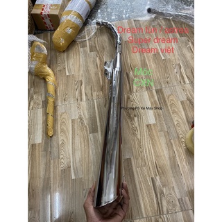 [HOẢ TỐC HCM] Pô supe chữ Honda NF 100 Goshi móc CXN và êm dành cho dream việt/ Super dream/ dream lùn - astrea