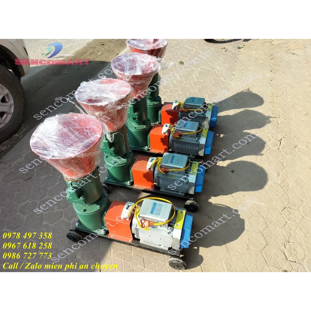 Khung máy ép cám viên s150plus trục liền