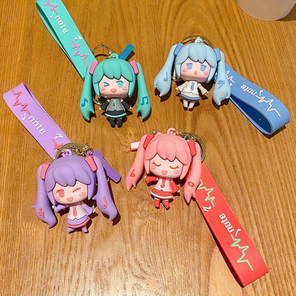 LANFY Móc Khóa Hình Nhân Vật Hatsune Miku Xinh Xắn