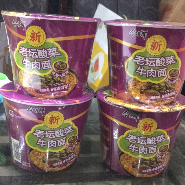 Mì Bát Dưa Bò Đài Loan 118Gr