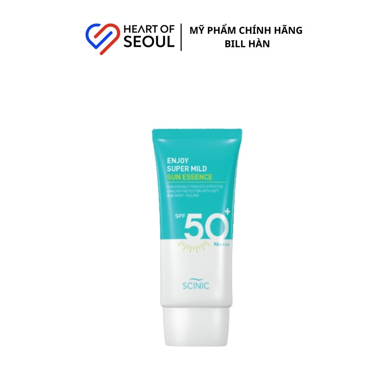 Kem chống nắng Scinic Enjoy Super Mild Sun Essence SPF 50+ PA++++ 50ml (Bill Hàn)