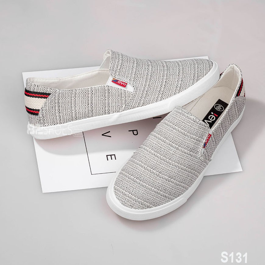 Giày lười nam - Slip on nam vải - Mã A7200 | BigBuy360 - bigbuy360.vn