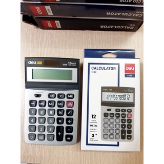 MÁY TÍNH DELI 12 SỐ E1222