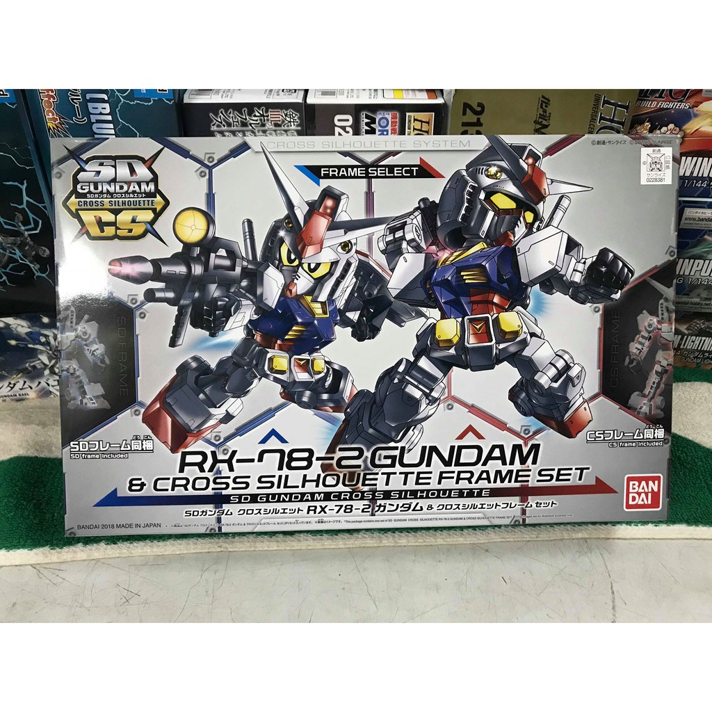 MÔ HÌNH GUNDAM SDCS RX-78-2 (CHÂN DÀI)