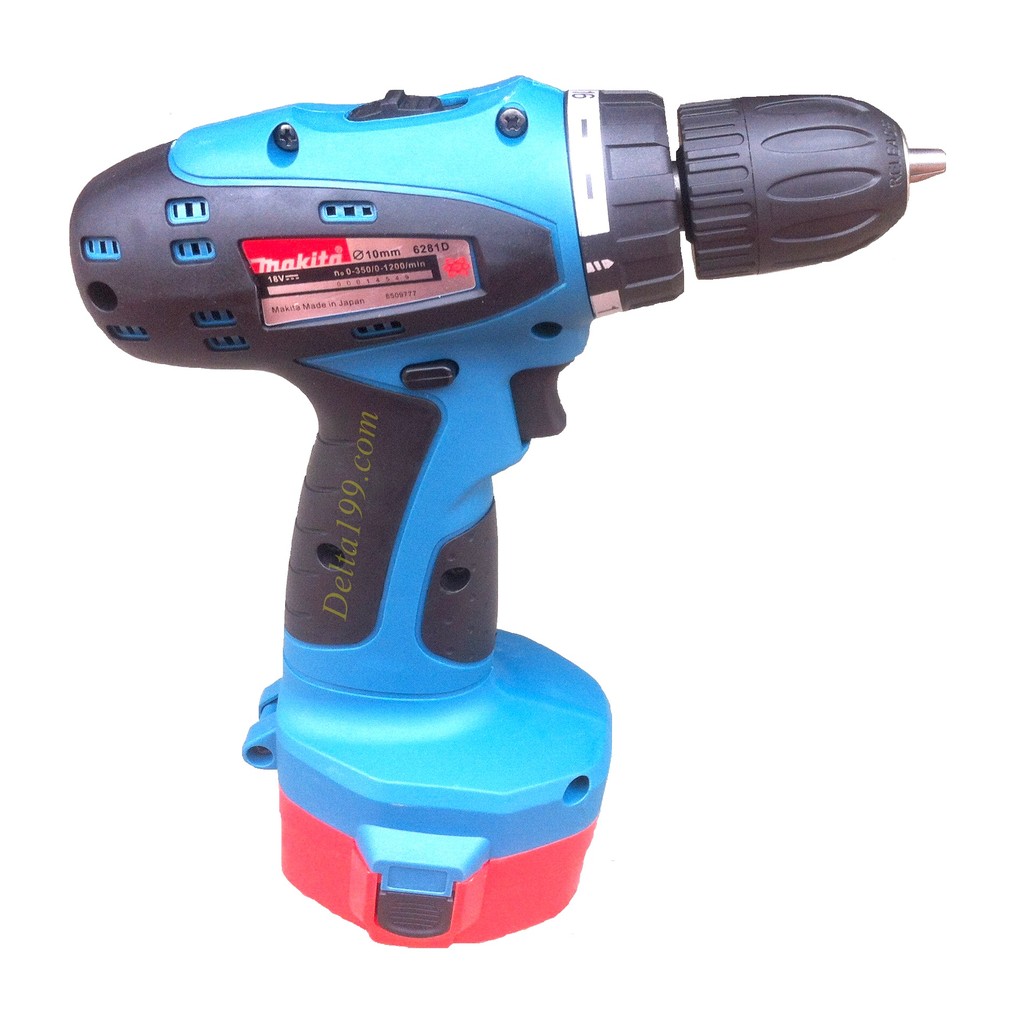 MÁY KHOAN VÀ VẶN VÍT CHẠY PIN 18V MAKITA 6281D