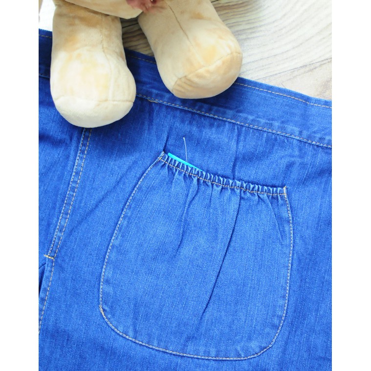 Váy chống nắng xẻ tà TSTYLE trơn cạp lưng thun nút bấm dễ đi xe máy phong cách Trẻ Trung | BigBuy360 - bigbuy360.vn