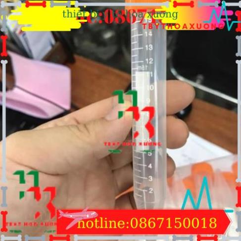 Ống Ly Tâm 10ml -  Ống Falcon 10ml đáy Nhọn Nắp Văn Có Chia Vạch