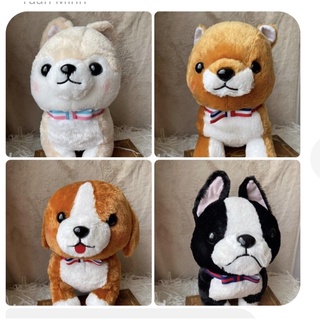 Gấu bông, thú bông Memeshiba đeo ruy băng