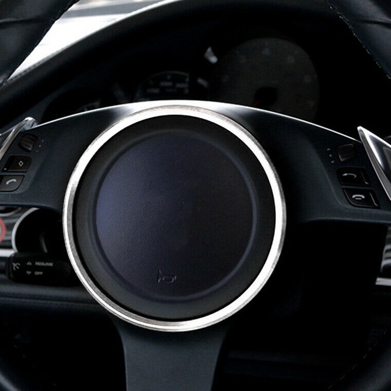 Vòng Bạc Trang Trí Vô Lăng Xe Hơi Porsche Cayenne Panamera Macan 911